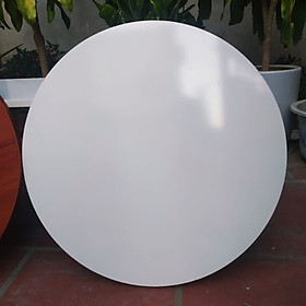 Bảng Dán Tên Đám Tiệc - Màu Trắng Đục Formex và Trong Suốt Mica - 60cm x 60cm
