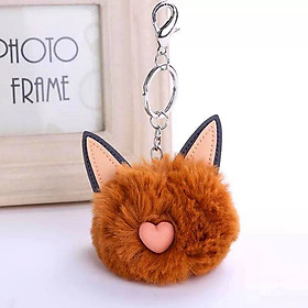 Móc khóa Lông vũ hình Tai thỏ 