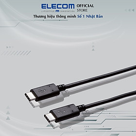 Mua DÂY CÁP USB CHUẨN C (C-C) ELECOM MPA-CC05NBK - Hàng Chính Hãng