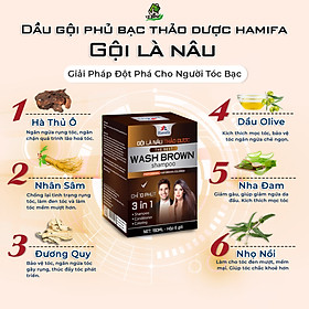 Gội nâu phủ bạc Hamifa