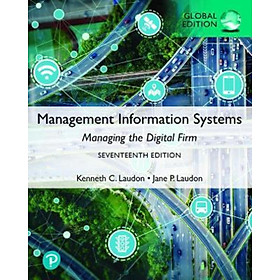 Sách - Management Information Systems: Managing the Digital Firm, Global Editi by KENNETH LAUDON (UK edition, paperback)