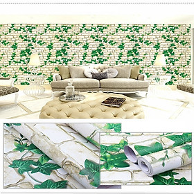 Cuộn 10m giấy dán tường đẹp có keo sẵn
