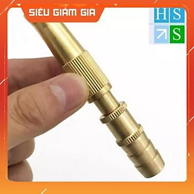 Mua Đầu vòi xịt tăng áp bằng đồng  Vòi rửa xe hơi  rửa sân  tưới cây  làm vườn  Vòi xịt điều chỉnh được áp lực nước 206587