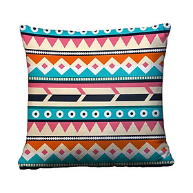 Gối Ôm Vuông Hình Thoi Mũi Nhọn Kẻ Ngang GVHT203 (36 x 36 cm)