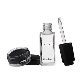 COMBO 01 Inglot Eye Amc Eyeliner Gel màu đen + 01 Inglot Nail Duraline (9ml)