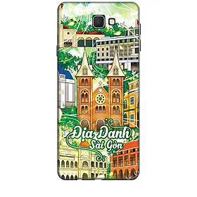 Ốp lưng dành cho điện thoại  SAMSUNG GALAXY J7 PRIME Hình Địa Danh Sài Gòn - Hàng chính hãng
