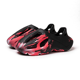 Nam Giá Rẻ Đi Biển Cho Mùa Hè Ngoài Trời Dép Siêu Nhẹ Nhà Thiết Kế Giày Unisex Miễn Phí Vận Chuyển Giày Sandal Nữ Color: black red Shoe Size: 44-45