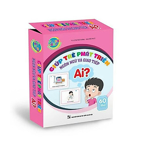 Nơi bán Flash card - giúp trẻ phát triển kỹ năng giao tiếp - chủ đề ai ( thẻ to, dày) - Giá Từ -1đ