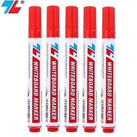 Combo 5 cây bút lông bảng to Thiên Long; WB-03 mực đỏ
