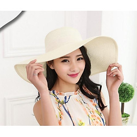 NÓN RỘNG VÀNH  ĐI BIỂN  ĐẸP MŨ RỘNG VÀNH ĐI BIỂN  ĐẸP THỜI TRANG HÀN QUỐC MỚI - DN19RV0708