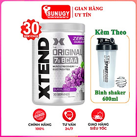 Combo XTEND BCAA của Scivation hỗ trợ phục hồi cơ bắp