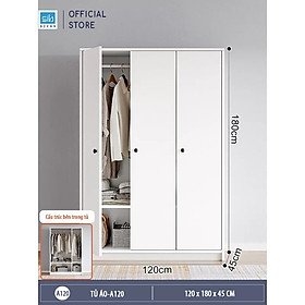 Mua Tủ Quần Áo Dạng Module Dễ Dàng Sắp Xếp Và Lưu Trữ Vật Dụng Thương Hiệu SIB Decor TA13