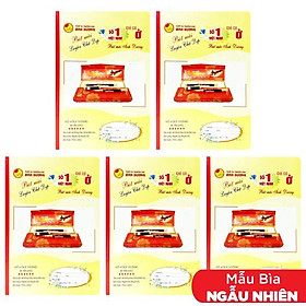 Combo 5 Tập 4 Ô Ly 48 Trang ĐL 100g/m2 - Ánh Dương (Mẫu Màu Giao Ngẫu Nhiên)
