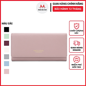 Ví nữ dài cầm tay chính hãng PERFECT FOR YOU đựng tiền điện thoại dự tiệc sang trọng da xước cao cấp cực đẹp PFY31 - Micocah