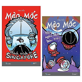 [Download Sách] Combo Mèo Mốc - Hành Trình Tới Singapore (Tái Bản) + Hãy Ngắm Nhìn Bầu Trời (Tái Bản 2019) (Bộ 2 Cuốn)