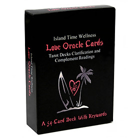 Bộ Tarot Love Oracle Cards  Island Time Wellness Bài Bói New
