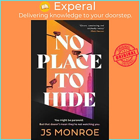 Sách - No Place to Hide by J.S. Monroe (UK edition, paperback)