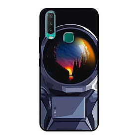 Ốp Lưng in cho Vivo Y15 Mẫu Áo Giáp Vũ Trụ̣ - Hàng Chính Hãng
