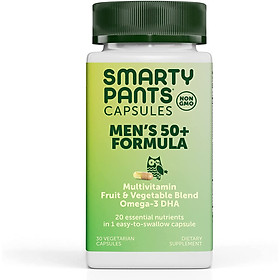 Vitamin cho nam giới cao tuổi Smarty Pants Men s 50+ dạng viên nang hàng