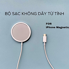 Mua Đế sạc không dây nam châm Kai Magnetic Wireless Charger dùng cho iPhone 14/ 13/ 12 Series (15W  Wireless Magnetic Quick charger) - Hàng chính hãng