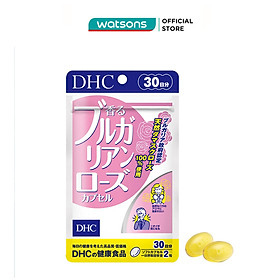 Viên Uống Hoa Hồng DHC Làm Thơm Cơ Thể Bulgarian Rose 60 Viên