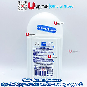 DUNG DỊCH VỆ SINH PHỤ NỮ CHILLY CON ANTIBATTERICO