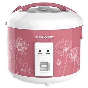 Nồi Cơm Điện Nắp Gài Sunhouse SHD8600 (1.8 Lít) - Hàng Chính Hãng