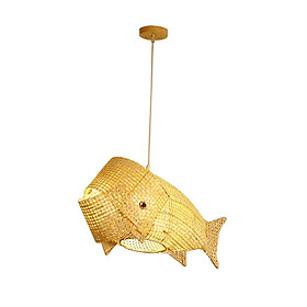 Fish Shaped Hanging Lamp Fixture Shade Pendant Lighting Chandelier Lampshade