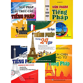 Combo Sách Học Tiếng Pháp Cho Người Mới Bắt Đầu + Tự Học Tiếng Pháp Trong 24 Giờ