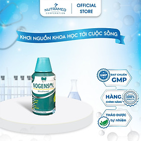 Nước súc miệng Nogensol Mouthwash giúp răng miệng sạch toàn diện