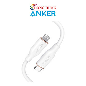 Cáp USB Type-C to iP Anker MFI PowerLine III Flow 0.9m A8662 1.8m A8663