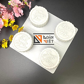 Mua TRUNG THU RAU CÂU  nhấn xôi rau câu  bánh tổ - Khuôn Nhựa 9cm