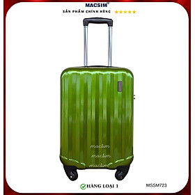 Vali cao cấp Macsim Smooire MSSM723 cỡ 20 inch, 24 inch màu matt blue, Sky blue, Green- Hàng loại 1