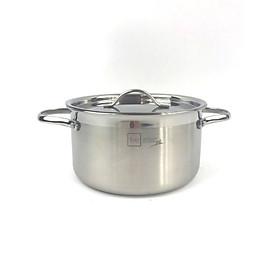 Nồi inox 304 Fivestar 3 lớp đáy liền nắp inox