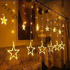 Mua Dây đèn LED hình SAO noel decor dài 3m màu vàng ấm lung linh