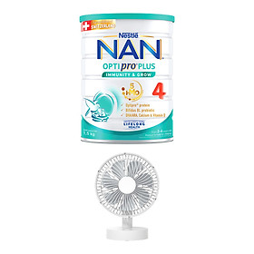 Sữa bột Nestlé NAN OPTIPRO PLUS 4 1500g lon với 5HMO Giúp tiêu hóa tốt +