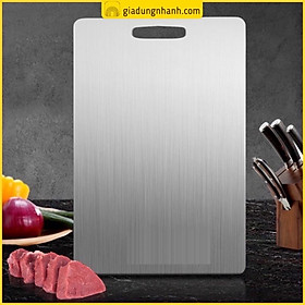 Mua Thớt Inox 304 Kháng Khuẩn - Vệ Sinh Dễ Dàng - Chống Ẩm Mốc - Không Xước Dăm- Không Mùn Gỗ