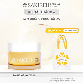 Kem dưỡng ẩm, làm sáng mịn và phục hồi da Sakirei NMN Revitalize Cream 50g