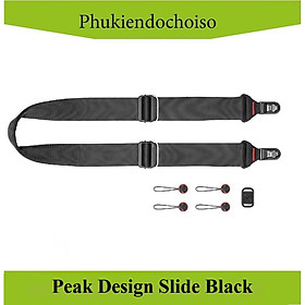 Hình ảnh Dây máy ảnh Peakdesign SLIDE Black - Hàng Chính Hãng