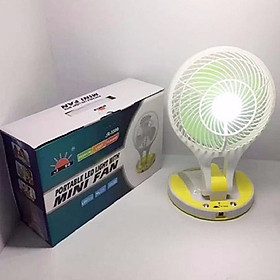Mua Quạt sạc tích điện cao cấp kèm đèn JR-5580
