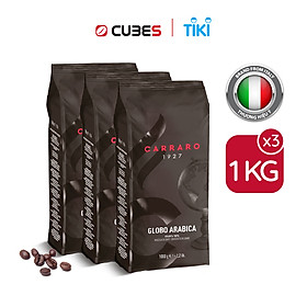 Combo Cà phê hạt Carraro Globo Arabica