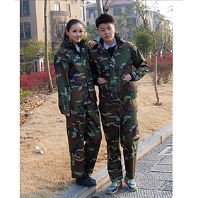 Mua Bộ áo mưa 2XL cho người lớn  vải dù  siêu bền cao cấp màu rằn ri phong cách  cá tính mạnh mẽ phù hợp cho cả nam và nữ