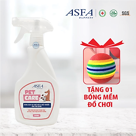Nước Xịt Khử Mùi, Diệt Khuẩn Cho Chó Mèo ASFA Pet Care 500ml