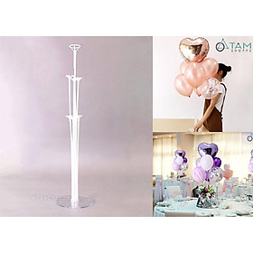 Bộ trụ trang trí bong bóng để bàn 7 nhánh bằng nhựa lắp ráp PA-PKTTB-01