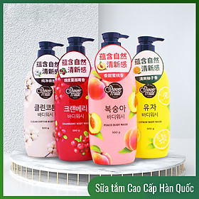 Sữa tắm dưỡng ẩm hương hoa dịu ngọt Shower Mate Body Wash Hàn Quốc 500ml