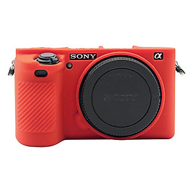 Bao Silicon Puluz Cho Máy Sony A6500 (Đỏ) - Hàng Nhập Khẩu