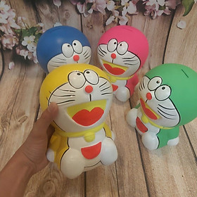 Heo Đất Tiết Kiệm mẫu DORAEMON cực HOT - Ống Heo làm quà tặng 4 màu lựa chọn