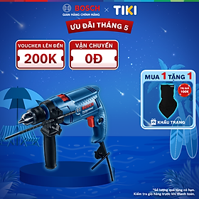 Máy Khoan Động Lực Bosch GSB 550 550W Set Và Bộ Dụng Cụ 100 Chi Tiết