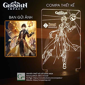 Mua Đèn Ngủ Genshin Impact Zhongli Type 01