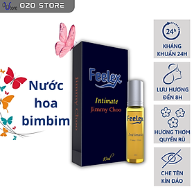 Nước hoa vùng kín Feelex Intimate Perfume mùi hương ngọt ngào, quyến rũ, lưu hương lâu lọ 10ml